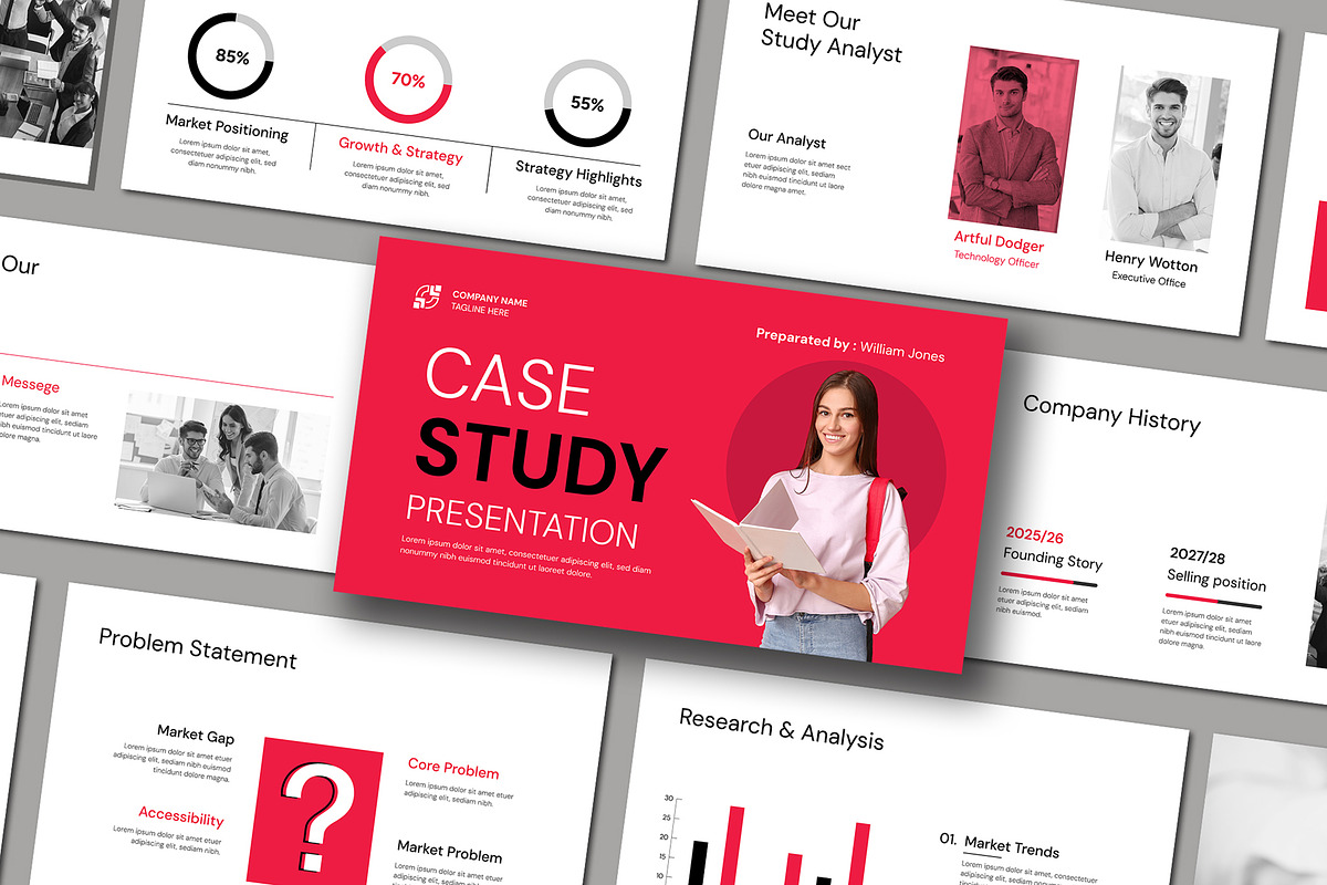 Modern Case Study Presentation