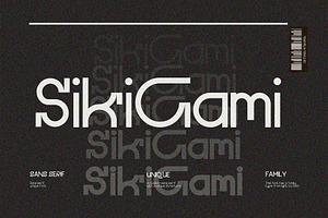 Sikigami - Family Font