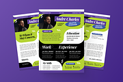 Dynamic Profile Creative CV Resume, a Resume Template by MMPixelCraft (Thumbnail 5 of 6)