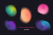 Gradient abstract & geometric set., a Pattern Graphic by lisa_kalev (Thumbnail 11 of 12)