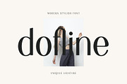 dofline Sans Serif Font, a Sans Serif Font by Humaira_std (Thumbnail 1 of 9)
