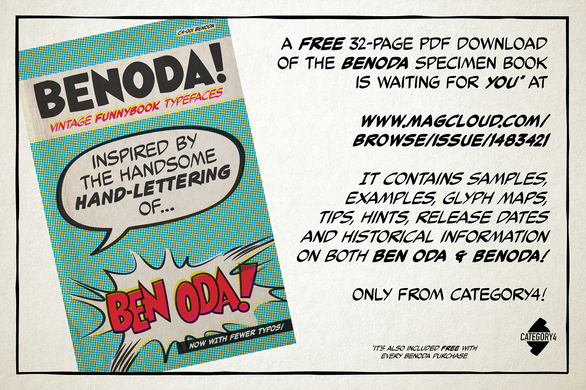 The Benoda BIG! Bundle Bundle, a Sans Serif Font by category4 (Photo 12 of 12)