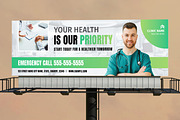 Health Care Clinic Billboard, a Stationery Template by ContestDesign (Thumbnail 2 of 2)