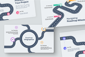 Roadmap Infographics PowerPoint