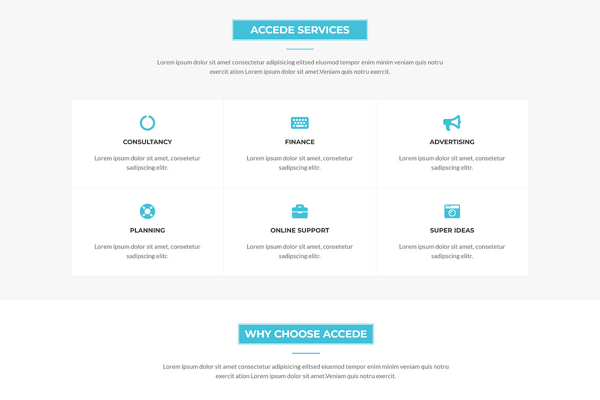 Accede - Agency WordPress Theme, a WordPress Template by Themesvila (Photo 3 of 7)