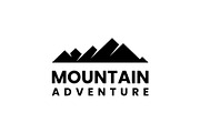 Mountain Range Landscape Logo, a Branding & Logo Template by ika trisiana (Thumbnail 2 of 2)