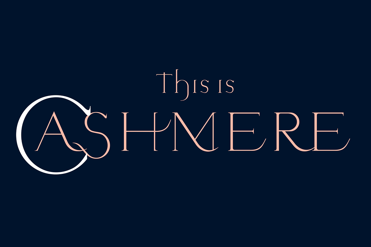 Cashmere. Beautiful new serif font, a Serif Font by LostandFoundry (Photo 1 of 6)