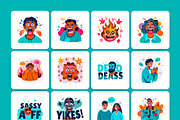 Gen Z Reaction Stickers, an Emoji Icon by Creative Stall (Thumbnail 7 of 9)