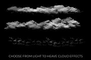 40 Cloud Brushes for Photoshop, a Brush Add-On by Dene Studios (Thumbnail 13 of 13)