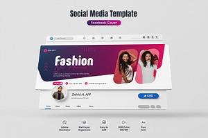 Fashion sale social media fb cover, a Social Media Template by zahidhossainalif