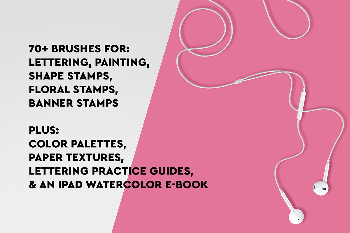iPad Watercolor Kit, a Brush Add-On by Hewitt Avenue (Photo 10 of 13)
