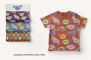 Funny dog faces patterns, an Animal Illustration by YarovaArt (Thumbnail 9 of 10)