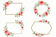 Rustic Floral Geometric Frame Bundle, an Illustration by musafir_fashion (Thumbnail 14 of 14)