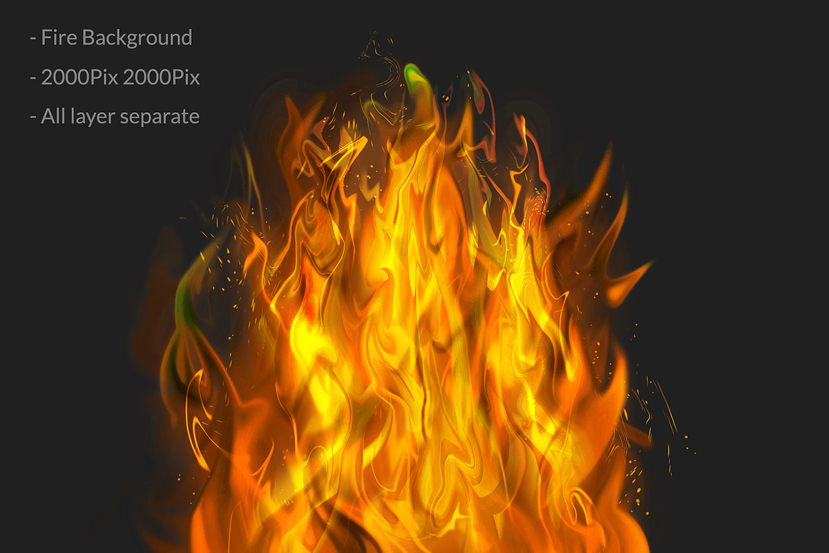 Fire & Smoke Bundle PSD, a Shape Add-On by MRI STUDIO (Photo 2 of 25)
