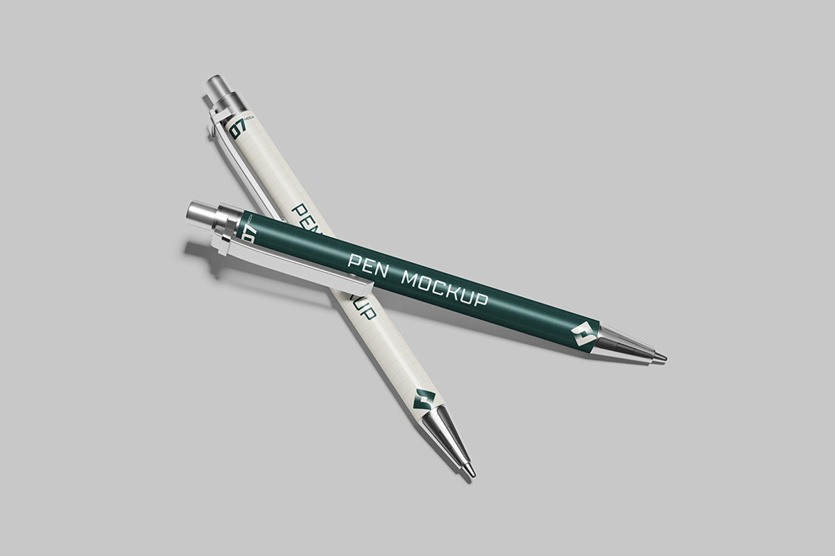 Pen Mockup, a Pens & Pencil Mockup by seramoe (Photo 5 of 5)