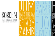 Borden, a Handwritten Font by La Boite Graphique (Thumbnail 3 of 4)