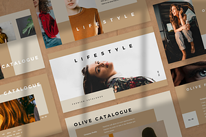 Olive Creative GoogleSlides Template