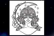 Only Girls! Tattoo girls, an Animal Illustration by Vavavka (Thumbnail 10 of 13)