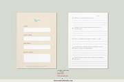 Gratitude Journal - (PINK Printable), a Brochure Template by Her creative details (Thumbnail 3 of 5)
