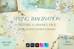 Spring Imagination Texture Set