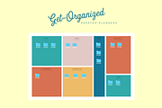 Get-Organized Desktop Planners, a Stationery Template by Verte Studio (Thumbnail 1 of 3)