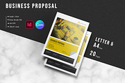 Business Proposal, a Brochure Template by retrographix (Thumbnail 1 of 13)