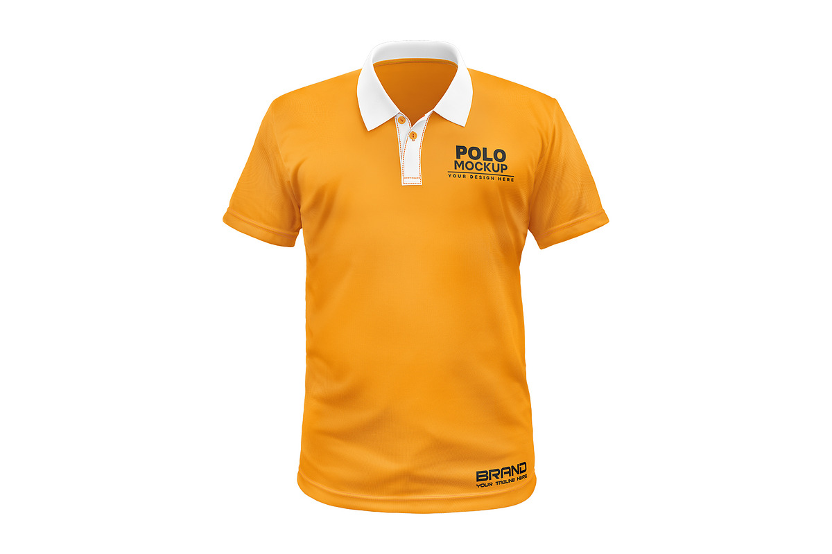 Polo Shirt Mockup, a Shirt Mockup by GraphicsPixel (Photo 3 of 13)