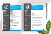 Modern Resume Template / Words, AI, a Resume Template by Annudesign (Thumbnail 1 of 6)