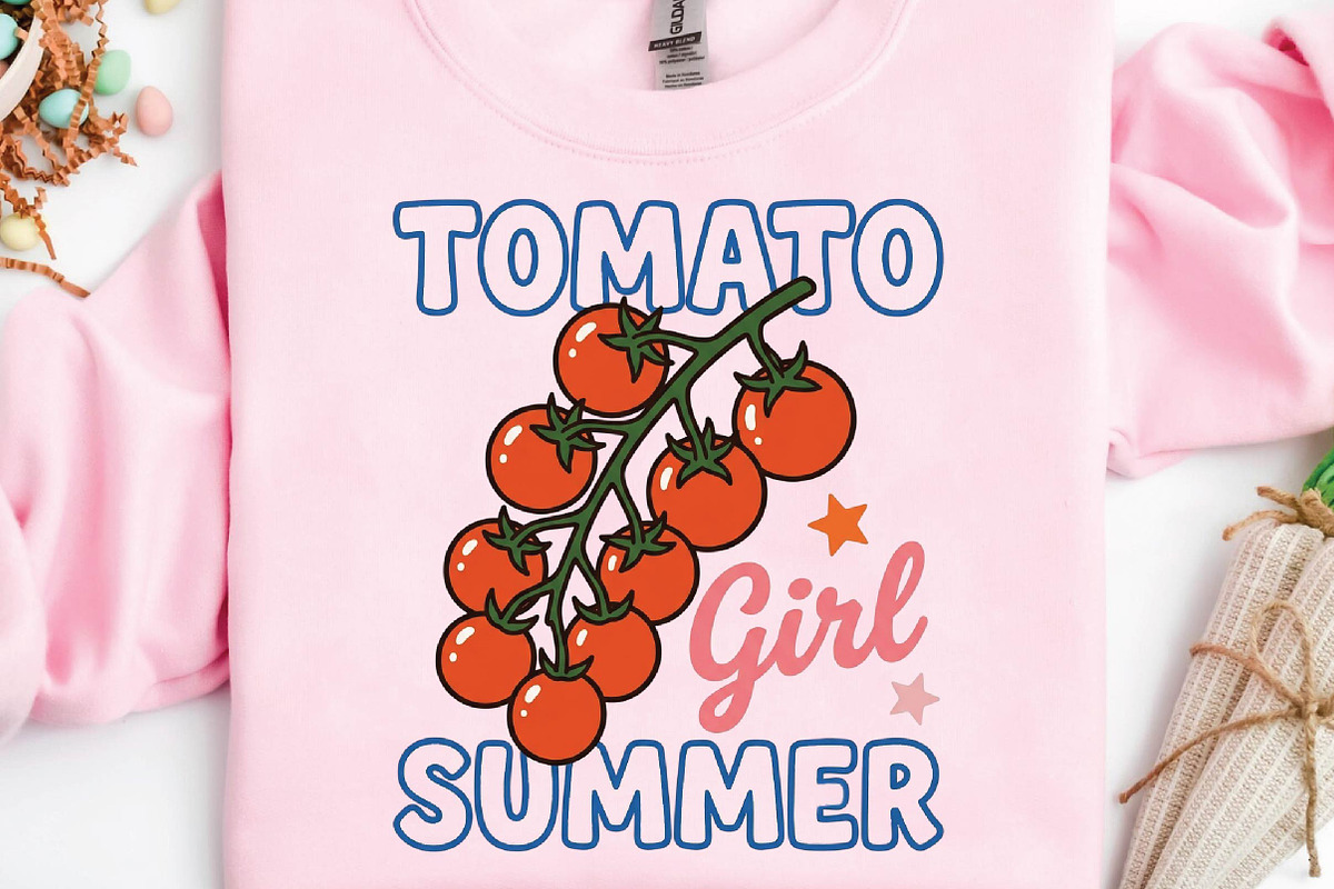 Summer Tomato Hand Drawn PNG, an Illustration by DreamPrint404 (Photo 4 of 6)