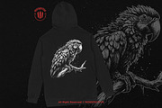 10 Bundle Dark Art Macaw Bird Parrot, an Illustration by Morspective (Thumbnail 4 of 7)