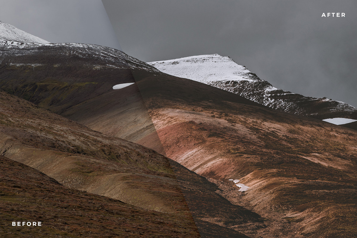 Moody Lightroom Presets - Landscapes, an Action Add-On by PhotoMarket (Photo 13 of 35)