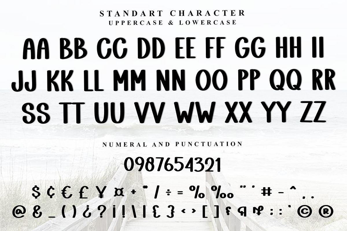 Vintage Beach, a Script Font by FreshTypeINK (Photo 2 of 8)