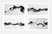 Kesi Co. B&W Ink Wash Art, a Texture Illustration by milatovar (Thumbnail 4 of 20)