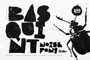 Basquint - Noise Font, a Symbol Font by ikiiko (Thumbnail 1 of 7)