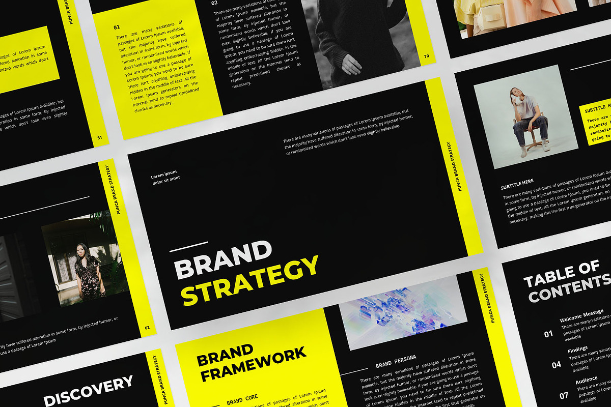 Brand Strategy Keynote Template, a Presentation Template by Gaize (Photo 1 of 11)