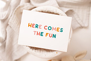 Hello Dino | Friendly font, a Sans Serif Font by JuliaVolkova (Thumbnail 10 of 10)