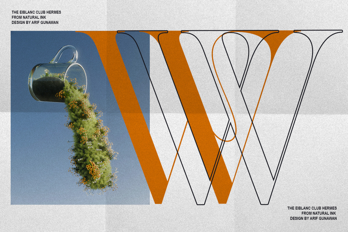 The Eiblanc Club Hermes | 12 Font, a Serif Font by Natural Ink Studio (Photo 6 of 15)