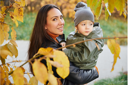beautiful woman with a baby in her, a Person Photo by Super duper stock images 