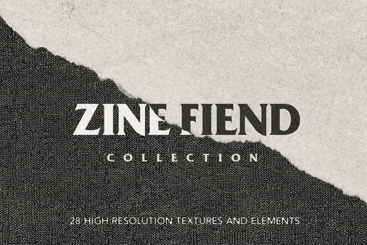 Zine Fiend Texture Collection, a Graphic by Nlsn Nkla (Photo 1 of 7)