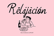 CS Blushing Drawn, a Script Font by Craft Supply Co. (Thumbnail 4 of 8)