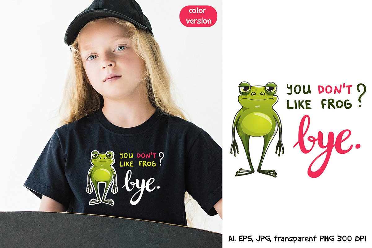 Frog character creator + lettering, a Graphic by SayMascarpone (Photo 9 of 30)