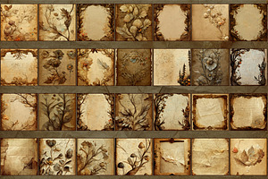 Vintage Sketchbook Paper Backgrounds