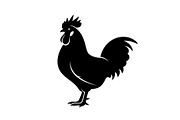 Rooster Chicken Silhouette Vector Bu, an Illustration by Designs_River (Thumbnail 41 of 51)