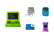 Video Games Illustration Set, a Templates & Theme by studiogstock (Thumbnail 2 of 3)