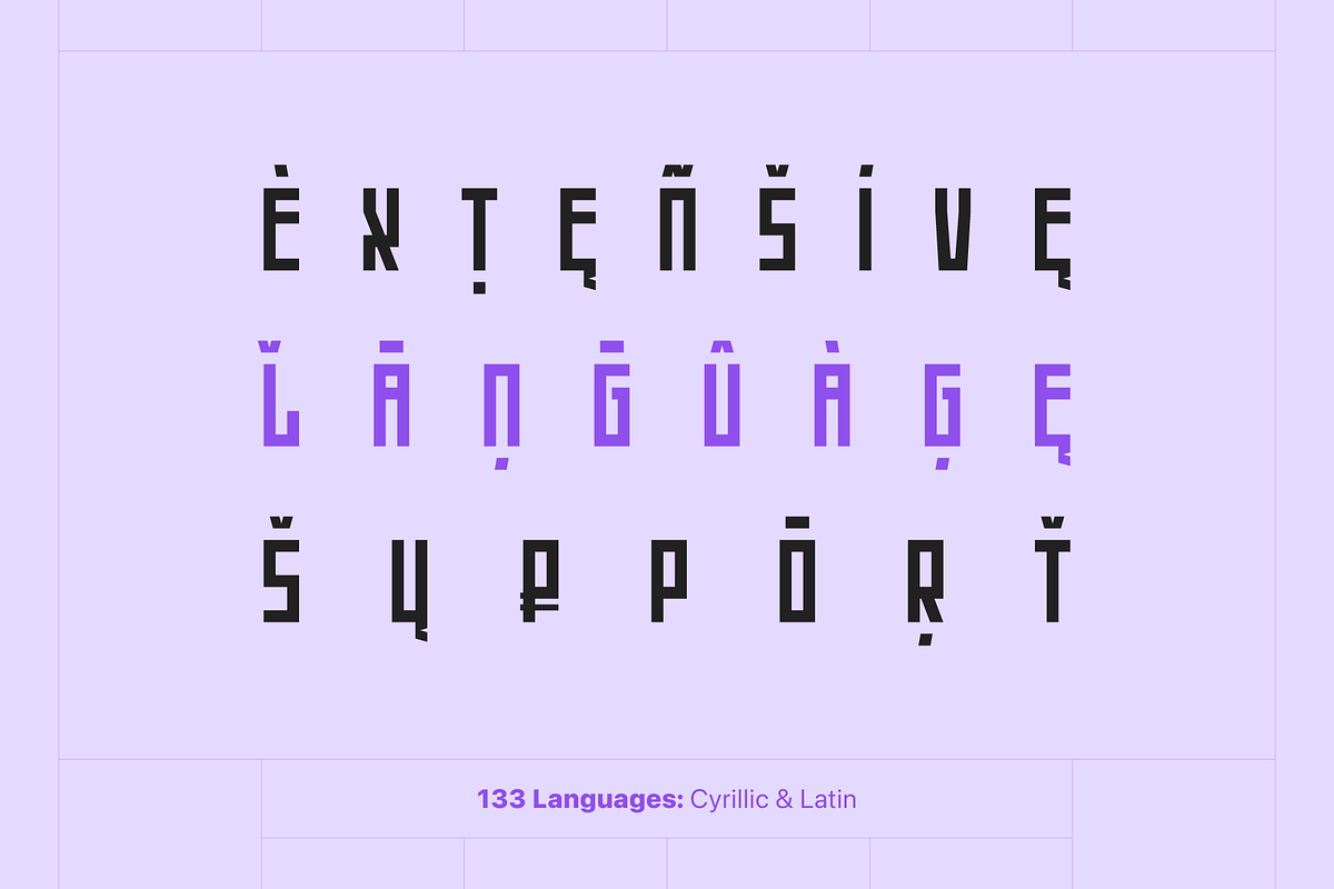 Apollon Versatile Rectangular Typeface