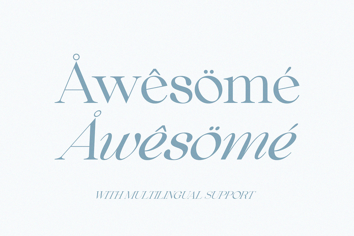 Beautiful Comethrue Family 54 Fonts, a Serif Font by Sealoung (Photo 13 of 18)