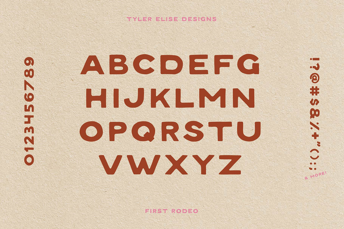 FIRST RODEO Font Free Downloadv - UIFreebies