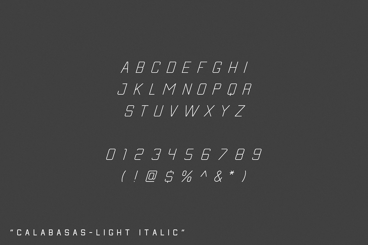 Calabasas | Display Font Family, a Sans Serif Font by Pixel Supply Co. (Photo 10 of 17)