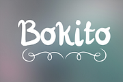Bokito Handwritten Script Font, a Script Font by Mila Visuals (Thumbnail 1 of 3)