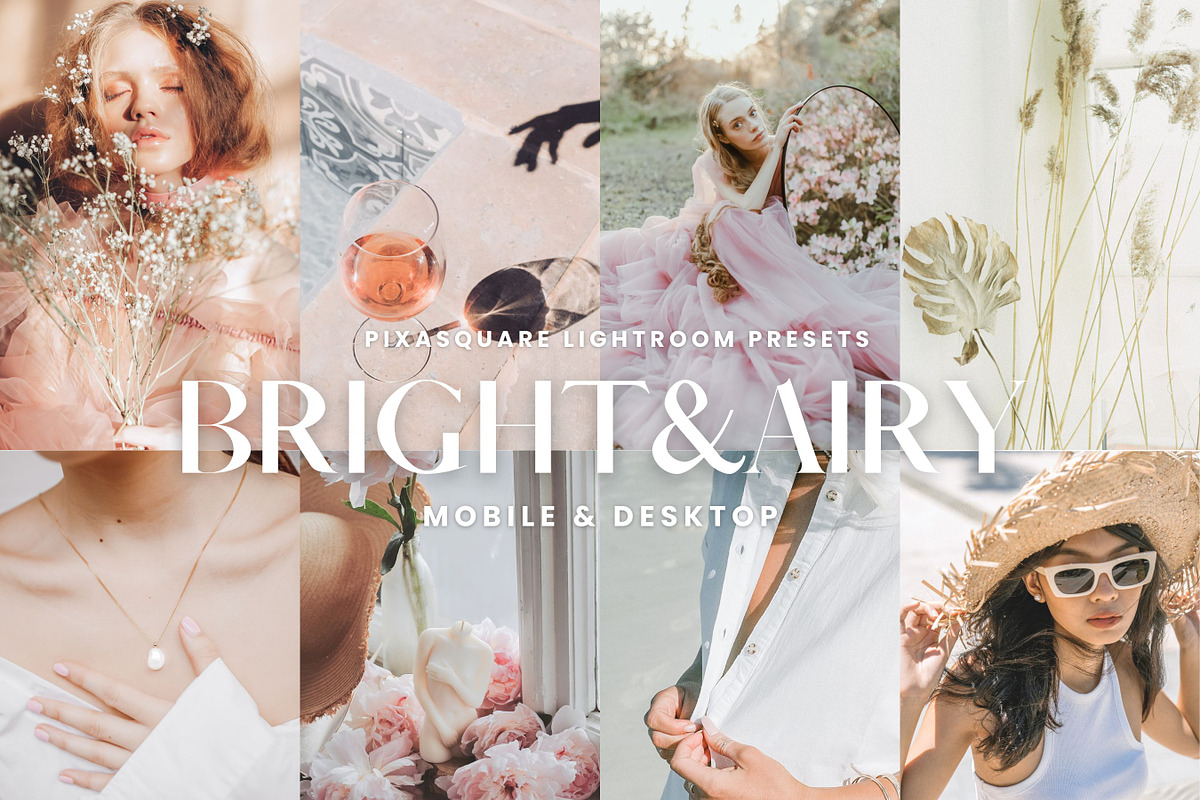 Bright & Airy Lightroom Presets, a Preset Add-On by PixaSquare (Photo 1 of 7)